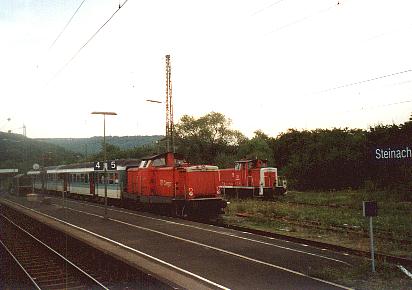 212er mit Wendezug aus Rothenburg o.T.