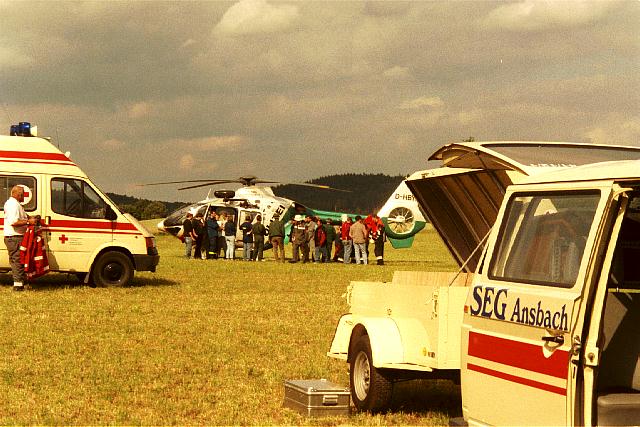 Eurocopter - Übung Dombühl 2002