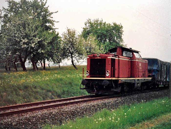 V 100 bei Deuenbach 1988