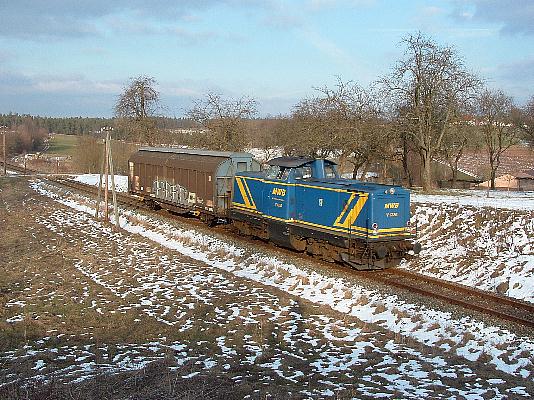 V 1351 MWB am 01.03.04 bei Deuenbach