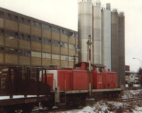 290 404-3 rangiert 1995/96 in Feuchtwangen