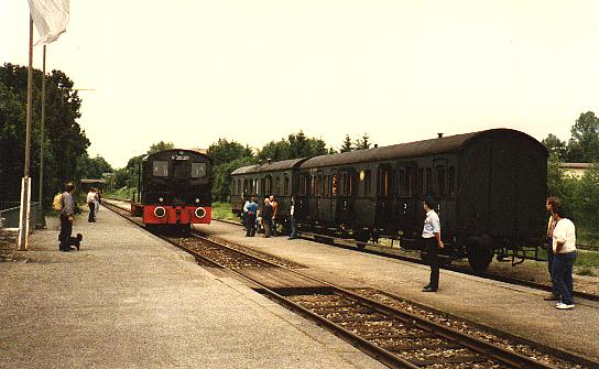 V 36 beim Umsetzen in Dinkelsbhl 1989