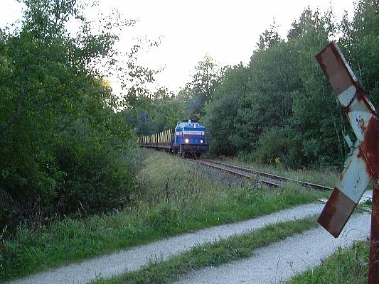 RAR V 650.04 auf der Steigungstrecke im Pfaffenholz von Schopfloch nach Feuchtwangen