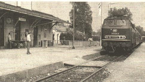 Abschiedssonderzug in Dinkelsbhl