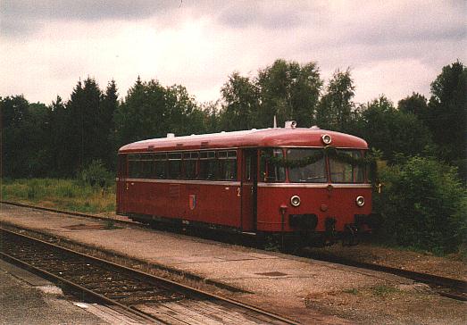 Schienenbus "Wilburgstetten" der Familie Herberg - 1997 in Dinkelsbhl