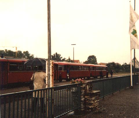 VT 98er-Garnitur in Dinkelsbhl - 4. Sept. 1988