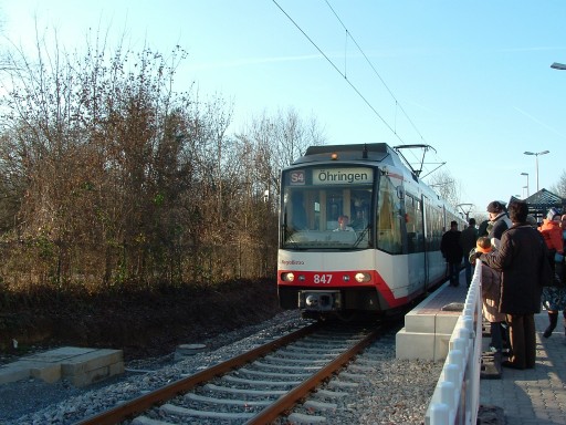 Stadtbahn Weinsberg 11.12.05