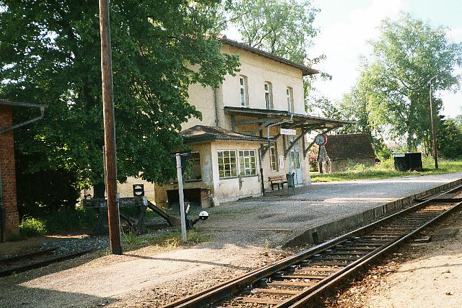 Bahnhof Wilburgstetten 1985