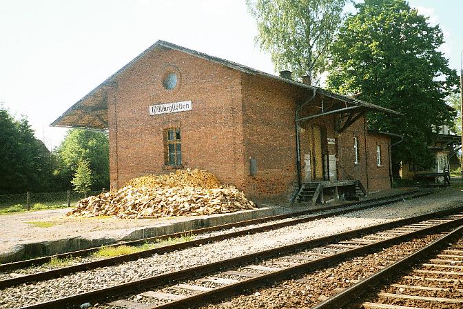 Gterhalle Wilburgstetten 1985