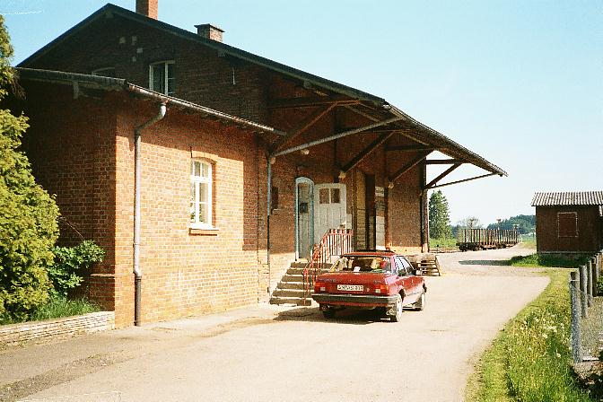 Gterhalle Wilburgstetten 1985